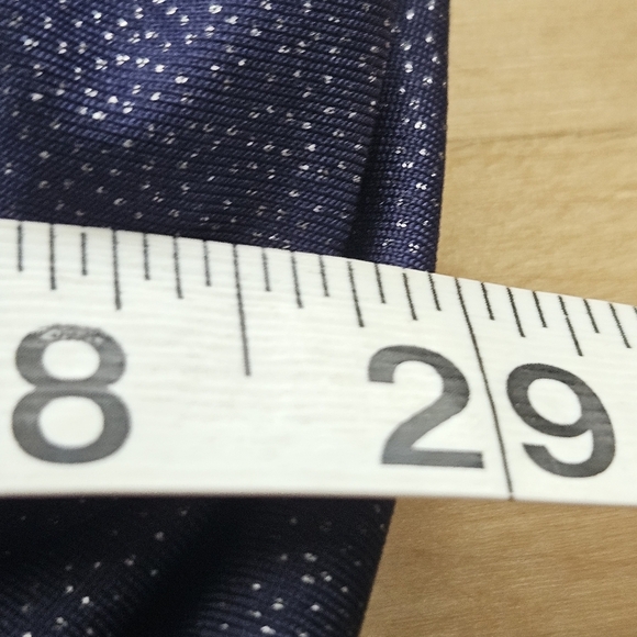 Lucy In The Sky Glitter Talia Front Twist Dress in Navy Size Small - Picture 9 of 12